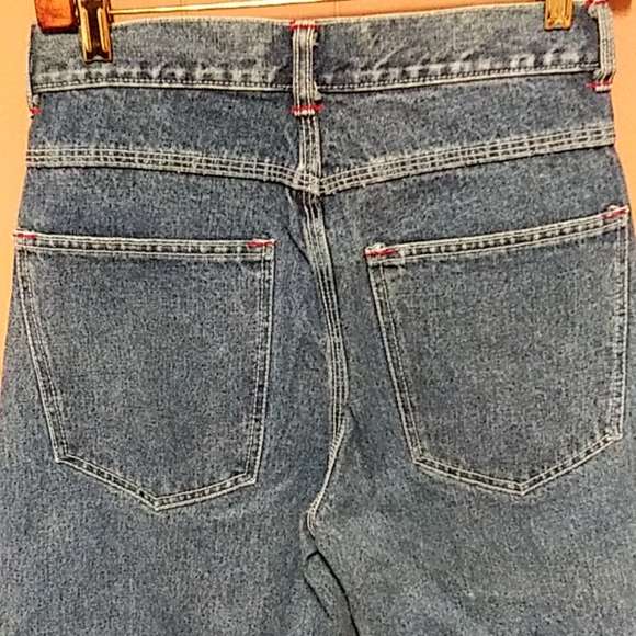 True Vtg 80s Gap Denim Jeans 9/10 Cropped Length - Picture 7 of 8